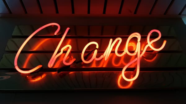 I choose to change