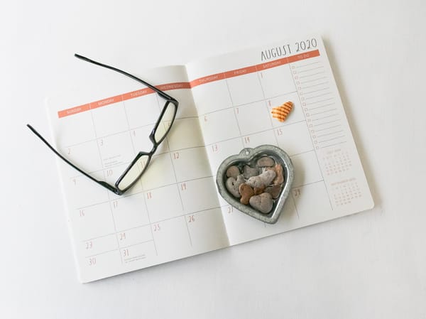 August Monthly Goal 2021